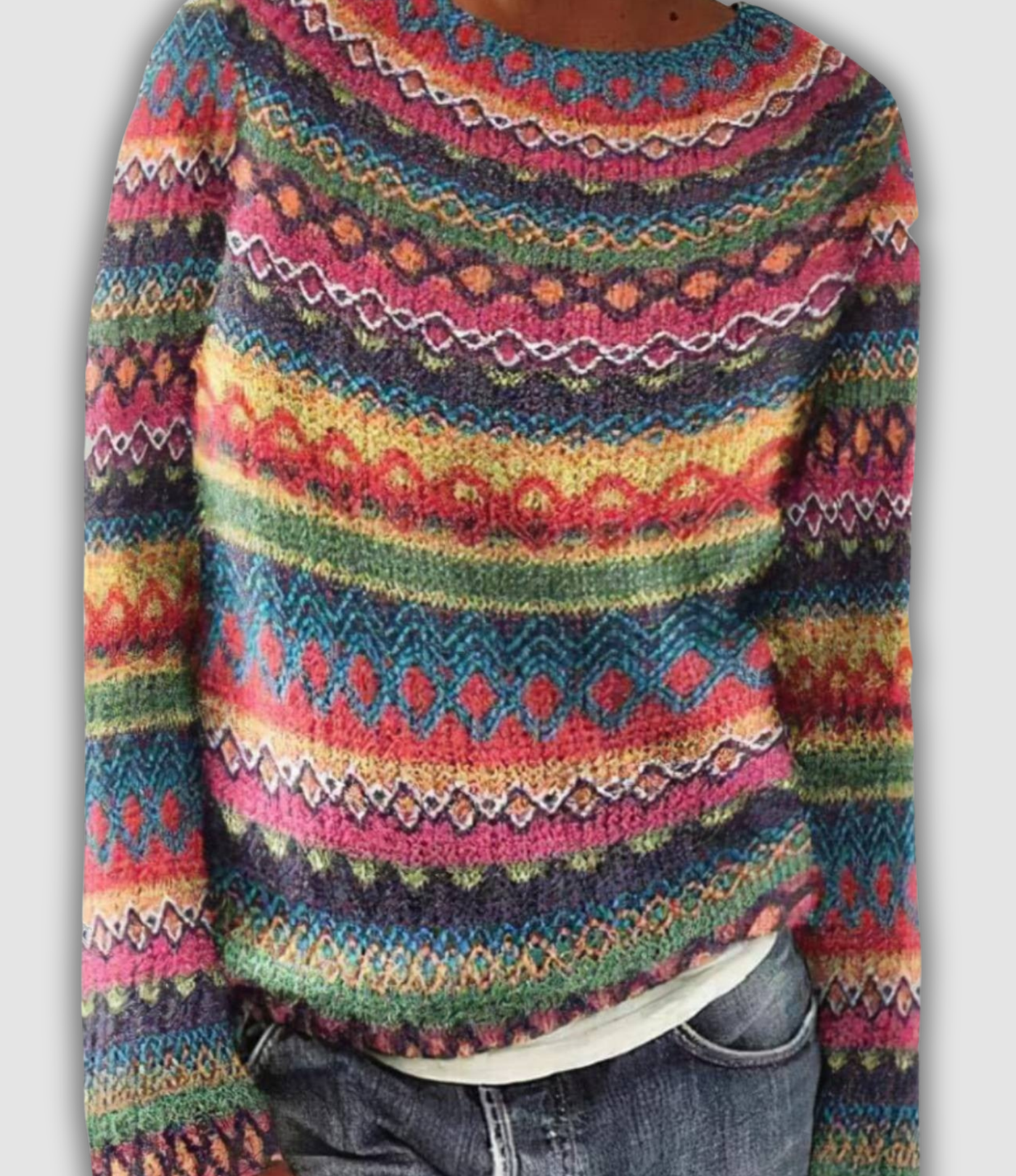 Dalia™ | Cozy Retro Sweater