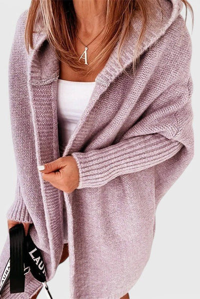 Mette | Luxury Hooded Cardigan