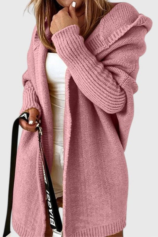 Mette | Luxury Hooded Cardigan