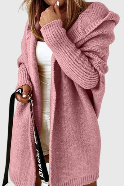 Mette | Luxury Hooded Cardigan