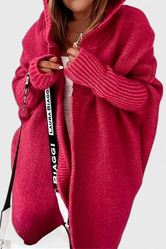 Mette | Luxury Hooded Cardigan