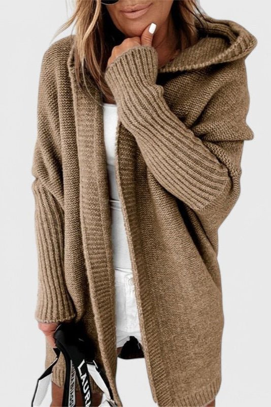 Mette | Luxury Hooded Cardigan