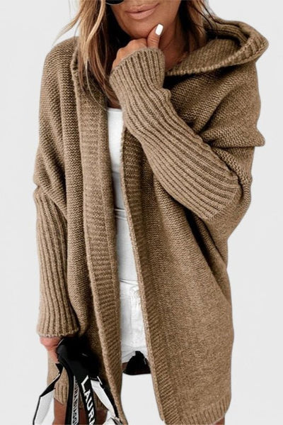Mette | Luxury Hooded Cardigan