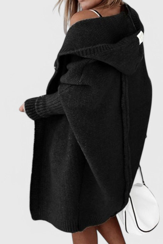 Mette | Luxury Hooded Cardigan