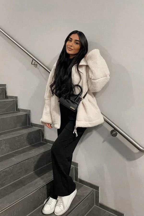 Mille™ | Elegant teddy coat in Nordic design