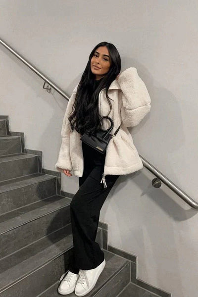 Mille™ | Elegant teddy coat in Nordic design