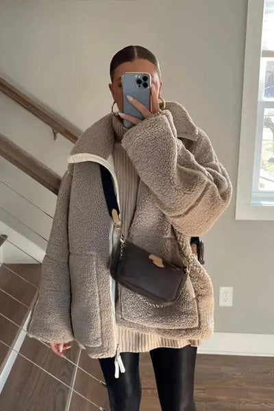 Mille™ | Elegant teddy coat in Nordic design