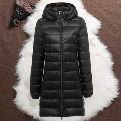 Johanne™ | Long Hooded Jacket