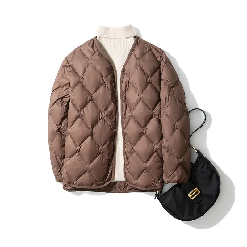 Noemi | Quilted Light Puffer