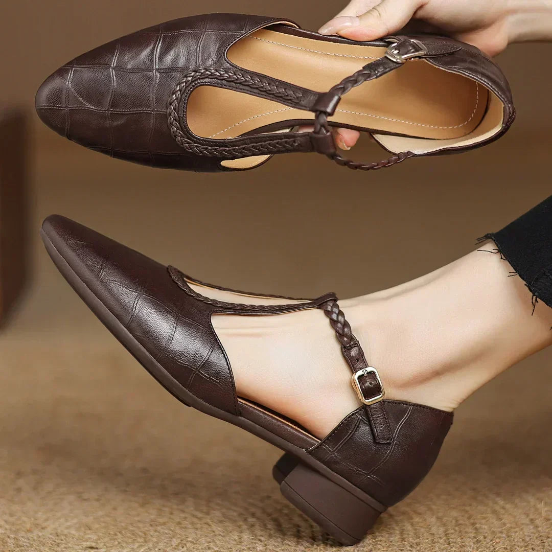 Sarah | Timeless Mary Jane Flats