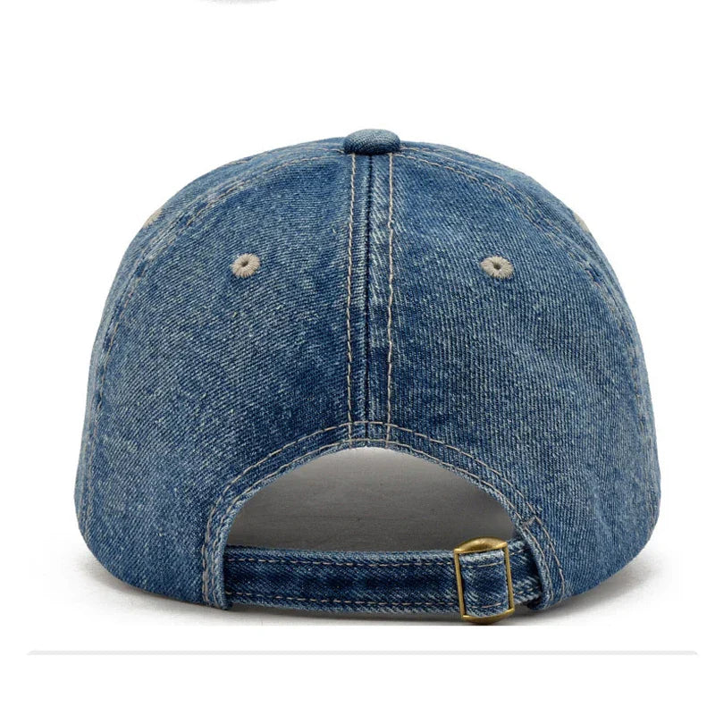 Alexis | Denim Snapback Cap