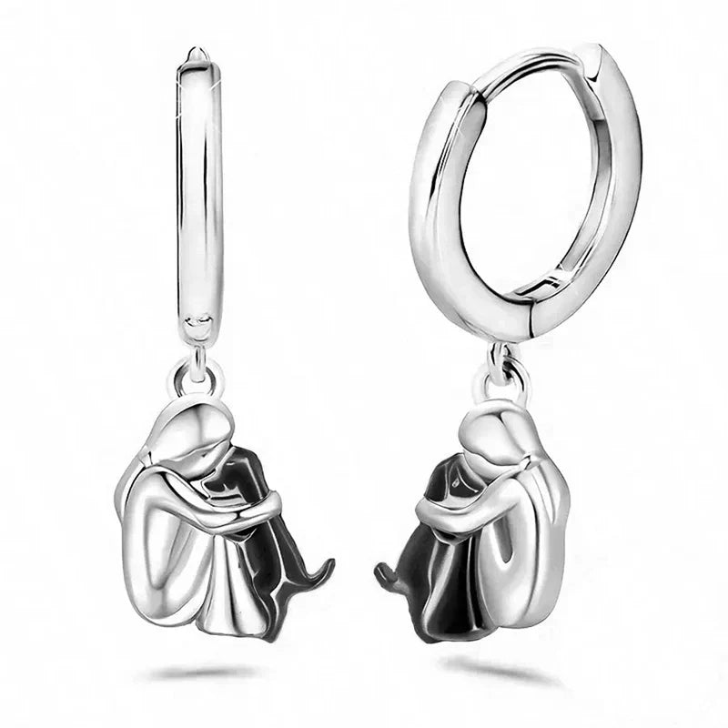 Mirelle & Cole - Dog Icon Earrings (Round Closure)