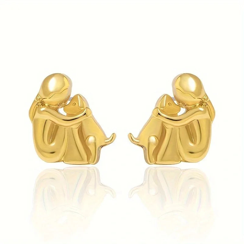 Mirelle & Cole - Dog Icon Earrings