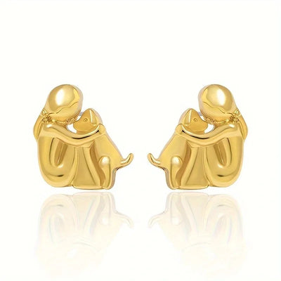Mirelle & Cole - Dog Icon Earrings