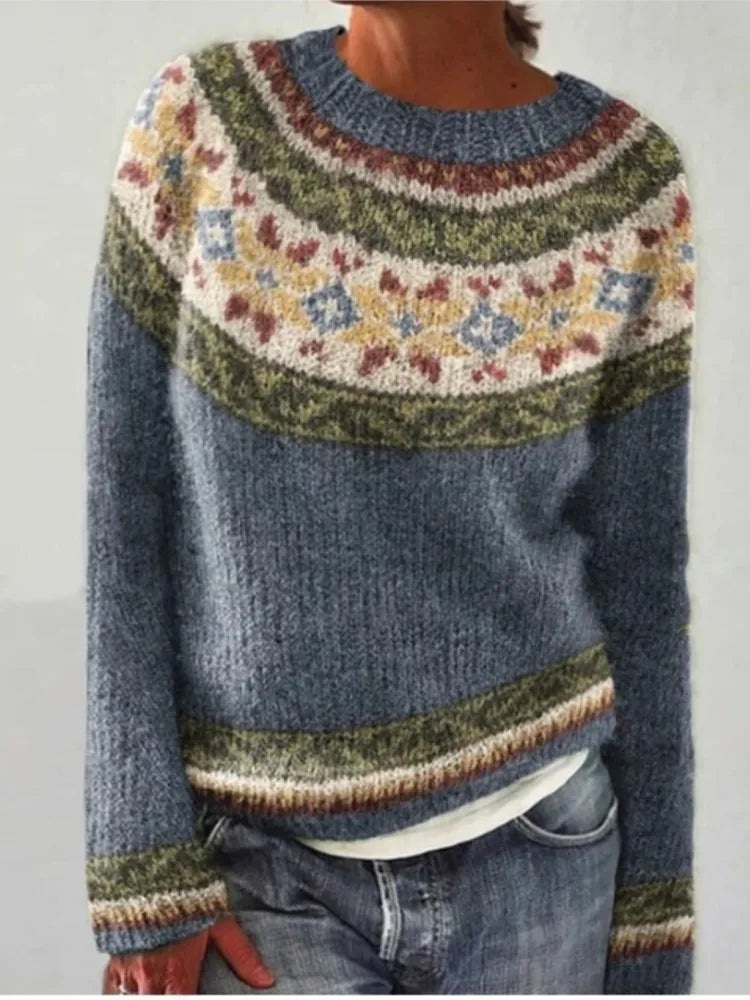 Nayla™ | Stilvoller Retro Pullover