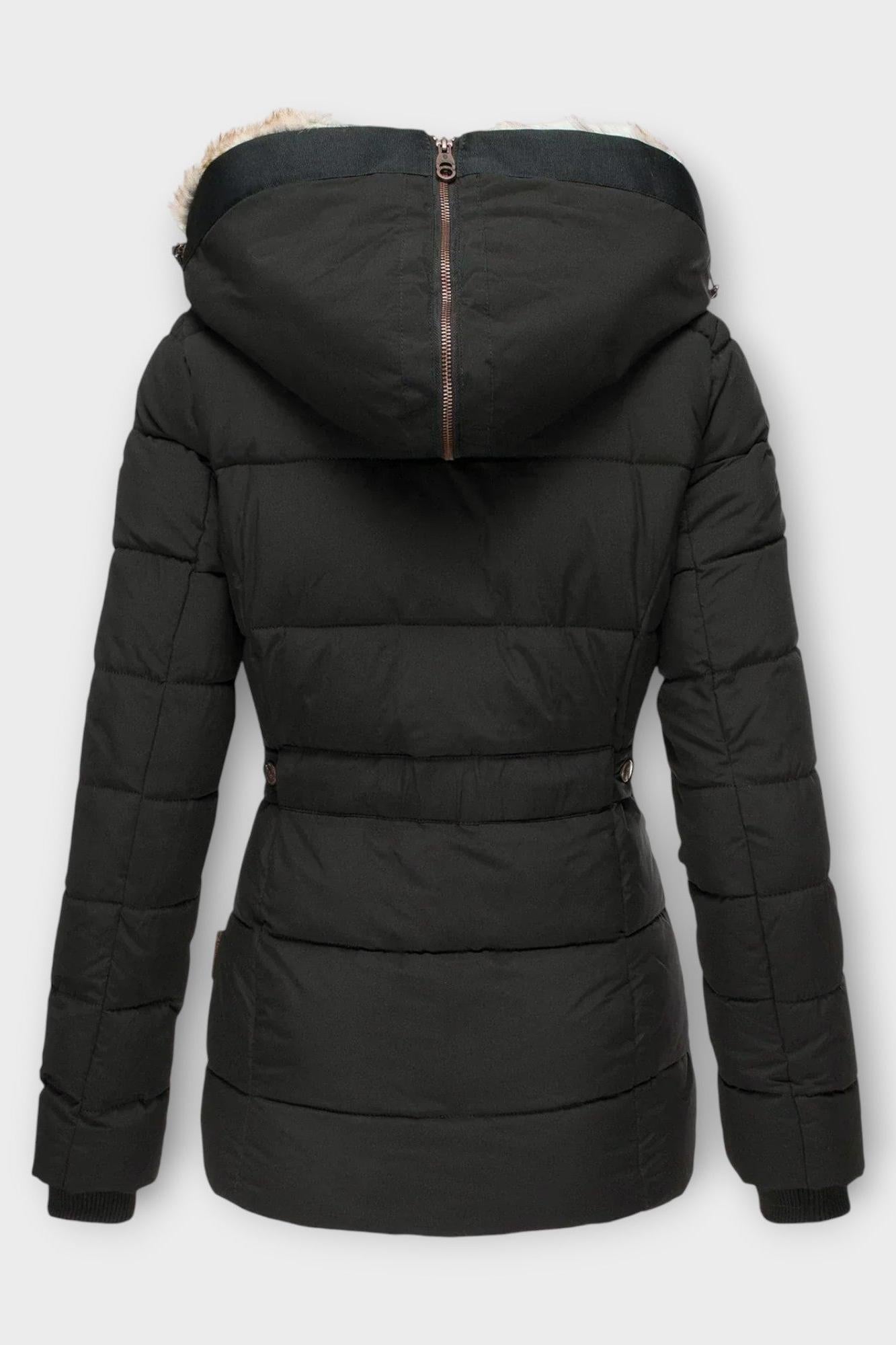 Thilde™ | Coat with Soft Faux Fur Lining