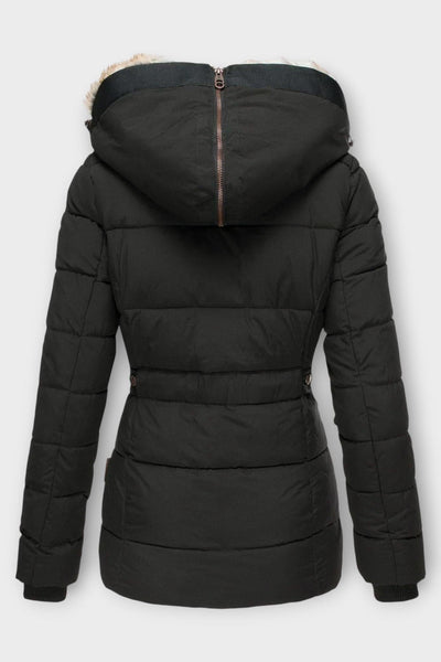 Thilde™ | Coat with Soft Faux Fur Lining