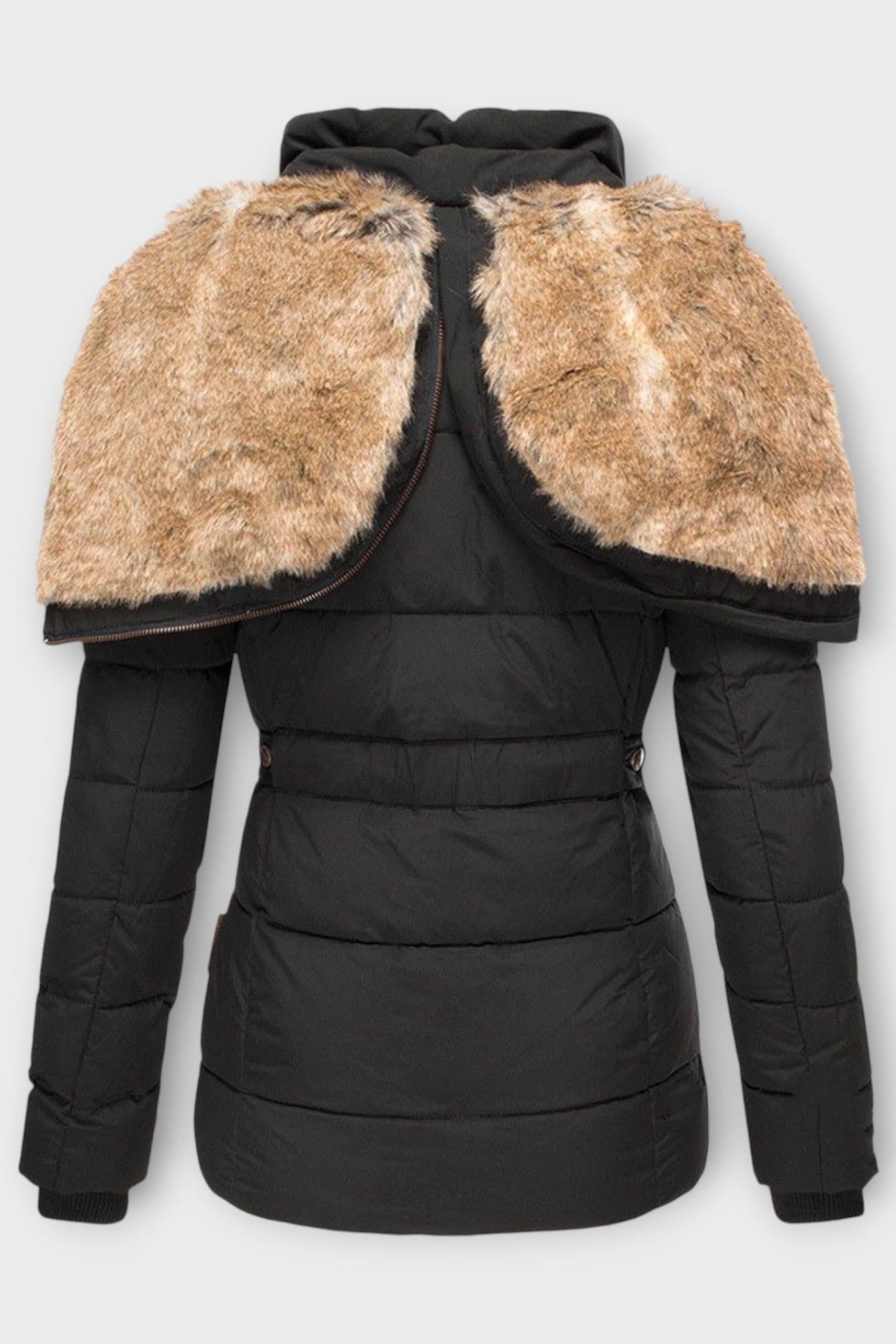 Thilde™ | Coat with Soft Faux Fur Lining