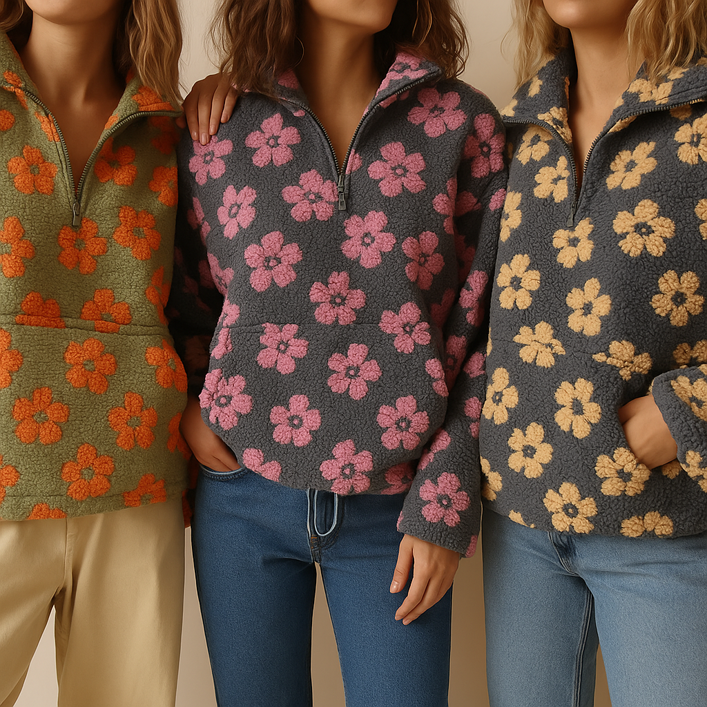 Daisy | Fleece Sweater Bloom