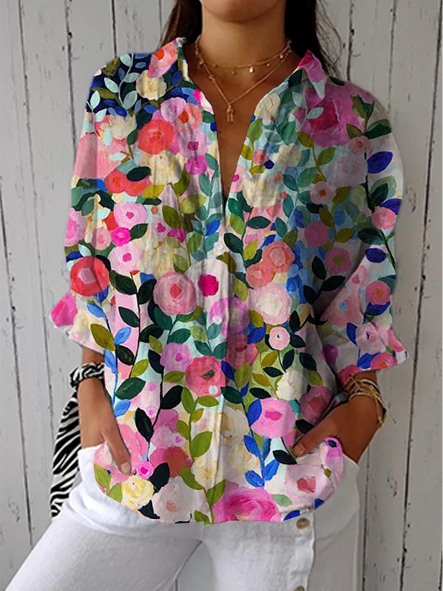 Kate  | Painter’s Garden Shirt