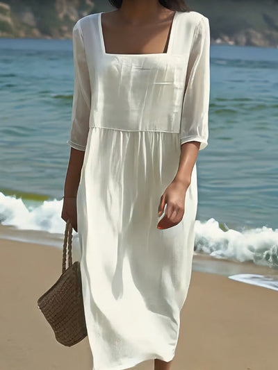 Danielle – Casual Linen Dress