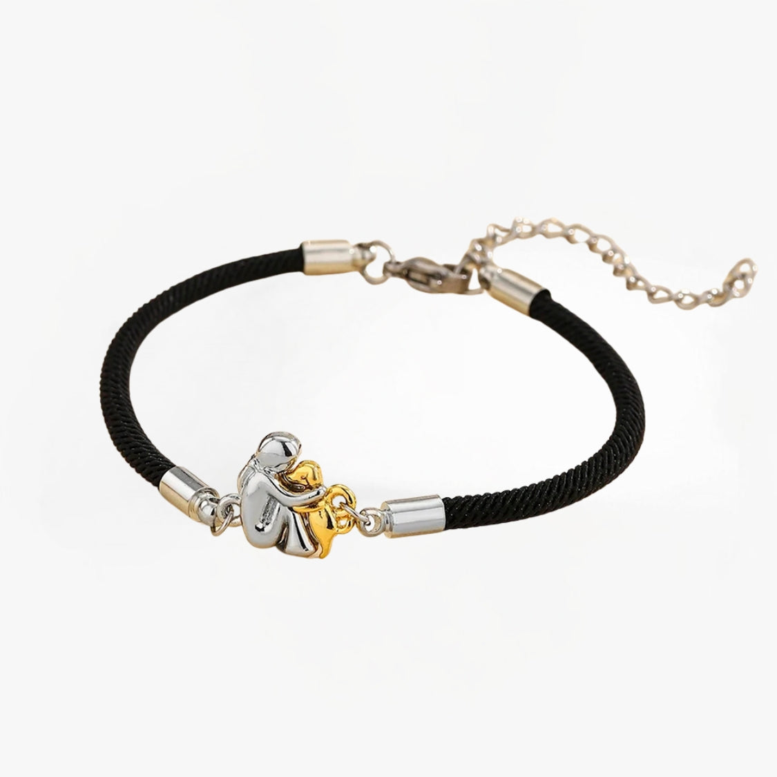 Mirelle & Cole - Bracelet with Cord and Dog Icon
